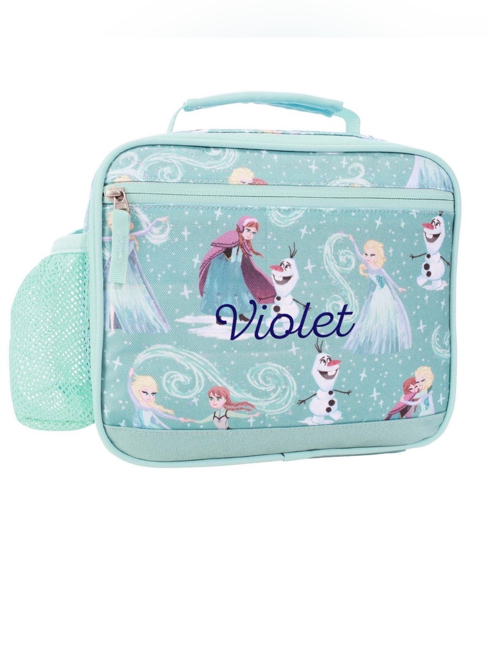 EUC Pottery Barn Kids Mackenzie Aqua Disney Frozen Cold Pack Lunch